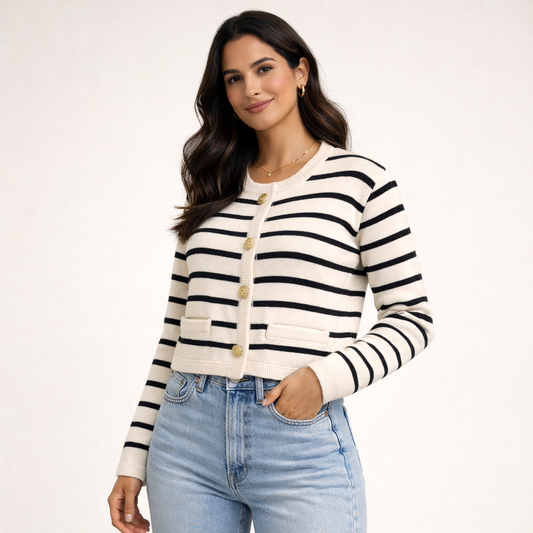 קרדיגן סרוג דגם קאן