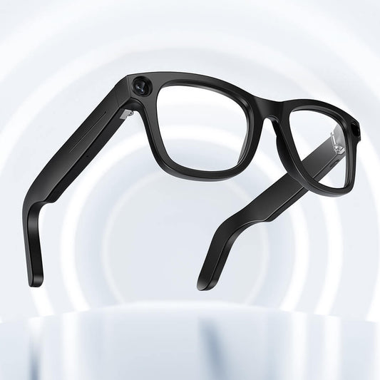 Óculos com câmera inteligente AI AuraLens™ de 8 MP