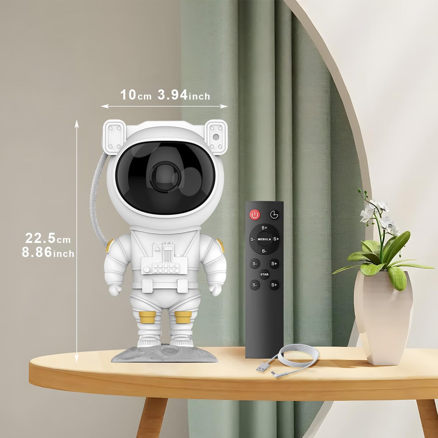 Projetor de estrelas astronauta SpaceStar™ luz galáctica