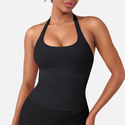 גופיות VANTA™ Halter Impact עם חזיות מובנות