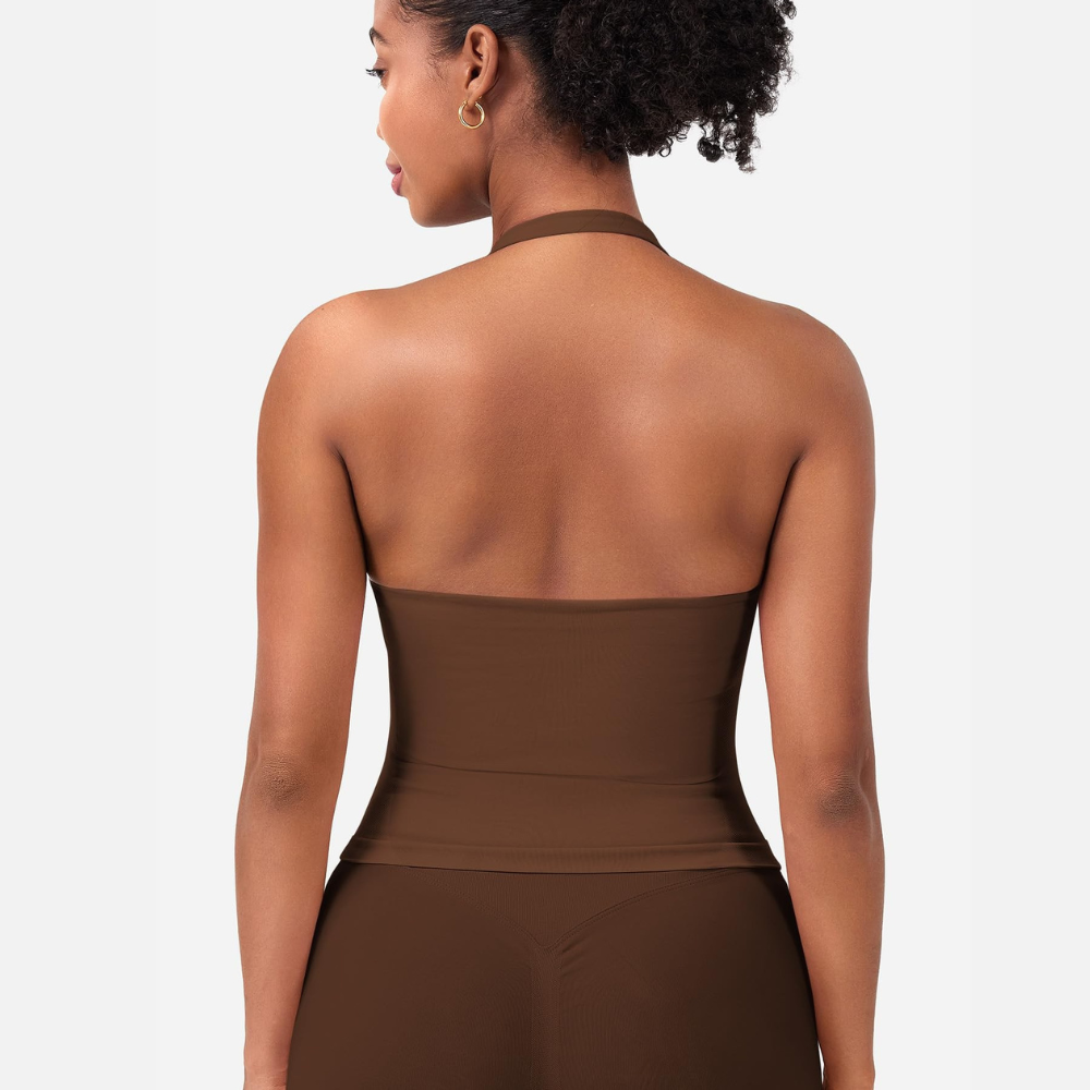 גופיות VANTA™ Halter Impact עם חזיות מובנות