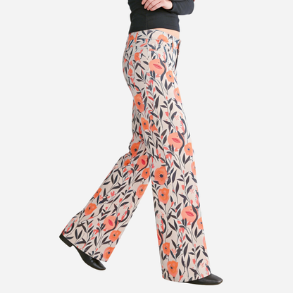 ג'ינס רחב בגזרה בינונית-נמוכה של MODEVA™‎