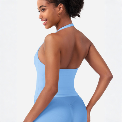 גופיות VANTA™ Halter Impact עם חזיות מובנות