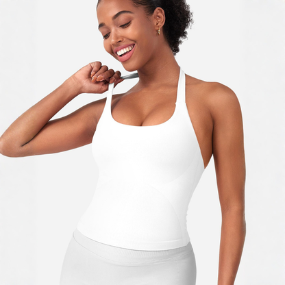 גופיות VANTA™ Halter Impact עם חזיות מובנות