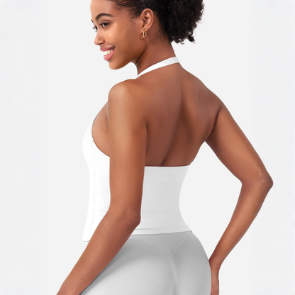 גופיות VANTA™ Halter Impact עם חזיות מובנות